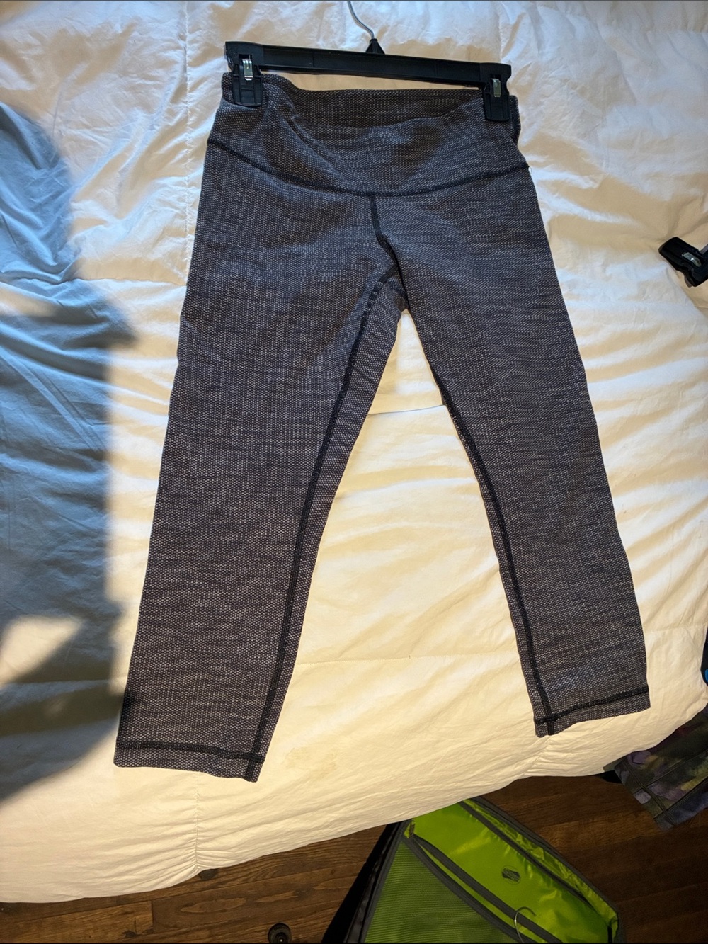 Girls' Heathered Charcoal Active Leggings lululemon